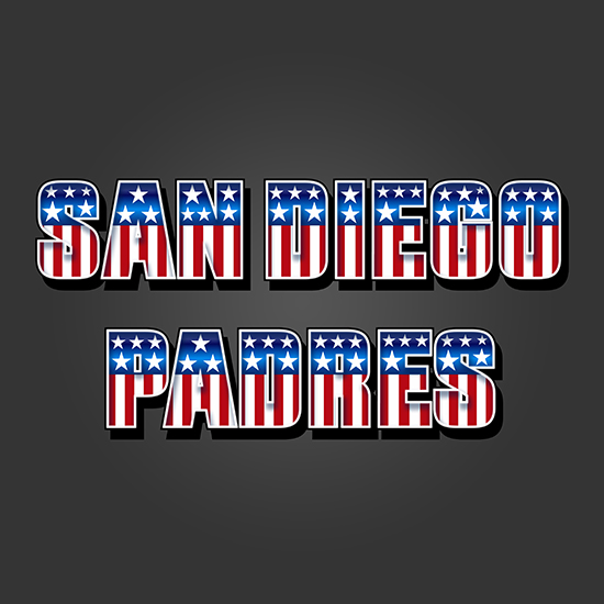 San Diego Padres American Captain Logo iron on paper